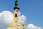 Kostel v Popicích na Jižní moravě